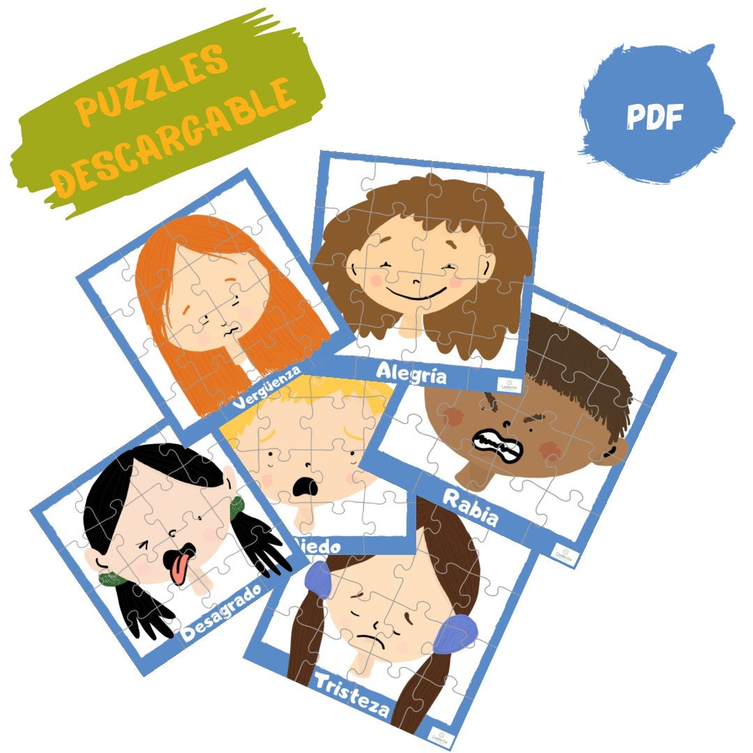 Puzzle de Emociones Descargable - Main Image