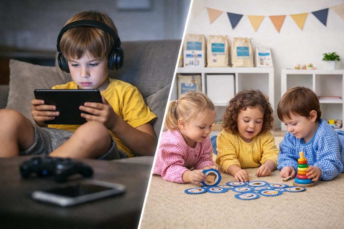 ¿Las pantallas están reemplazando el juego? La importancia del juego social en el desarrollo infantil