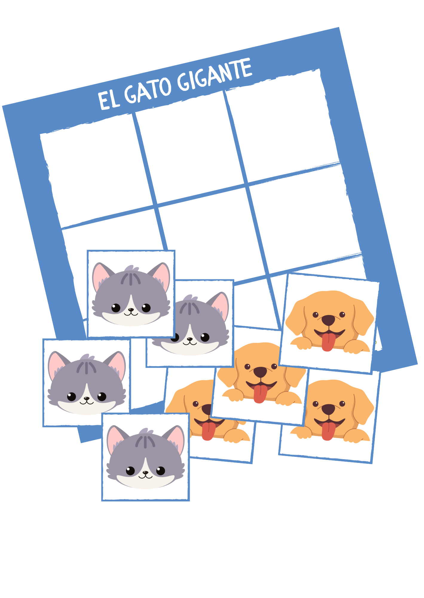 Juego de gato para recreos de Ludoniño