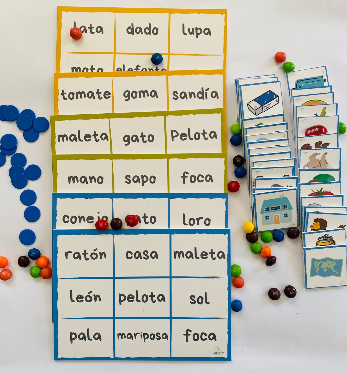Juego educativo para aprender a leer jugando